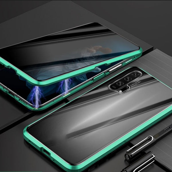 Phone Case Anti-peep Magnetic Protective Shell Magnetic Privacy Glass Case For Phone