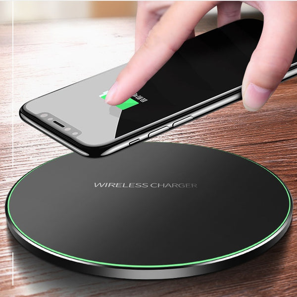 Wireless Charger For I-Phone Fast Wireless Charging Pad For Sam-sung High Speed